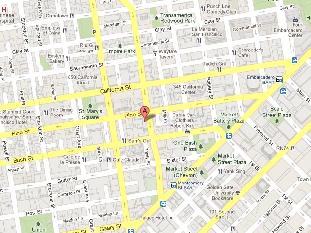 Elite Network 235 Montgomery St Map